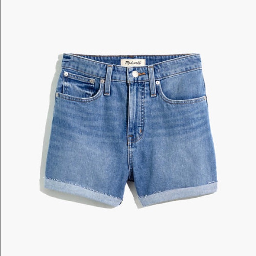 NWT Madewell High-Rise Curvy Shorts size 27